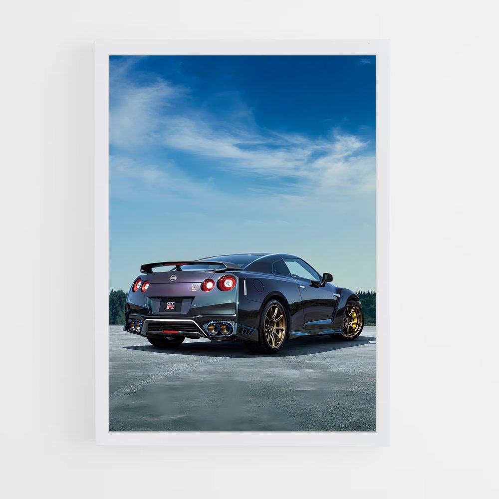 Poster Nocturne Sportive – affiche Nissan (vue 3)